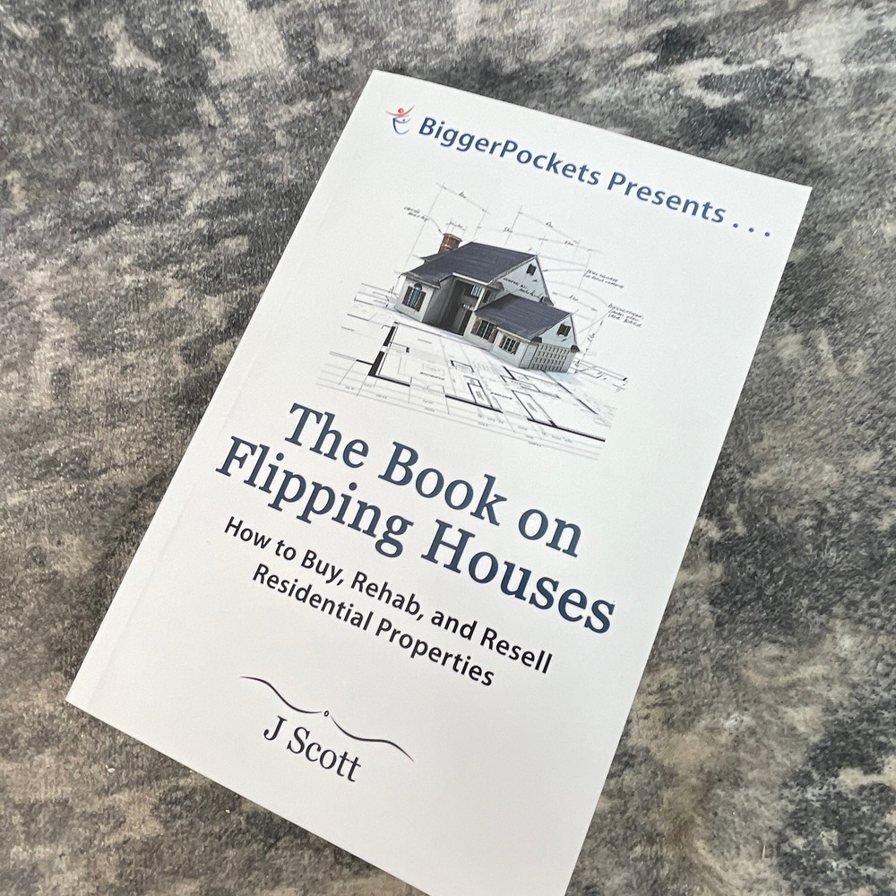The Book on Flipping Houses J Scott BiggerPockets Real Estate Investing 1st Ed